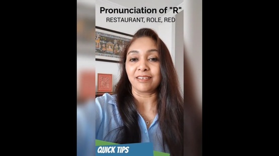 English Quick Tips: Pronunciation of “R”
