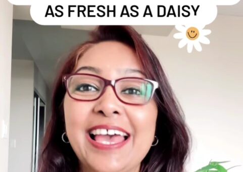 As fresh as a daisy: fresco como uma alface