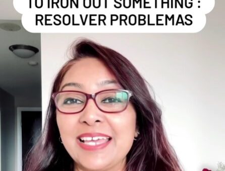 To iron out something – significa resolver problemas